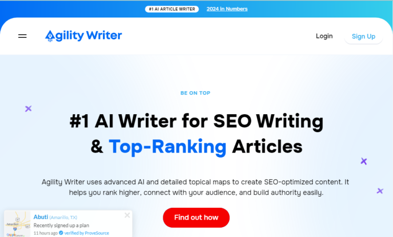 AgilityWriter.ai Review 2024